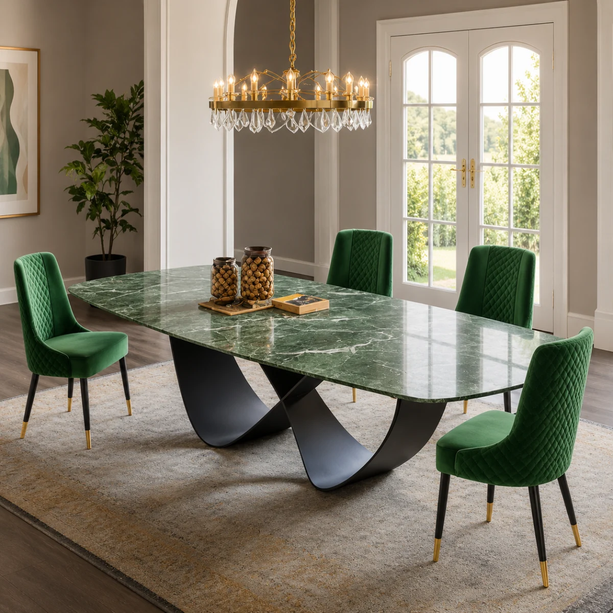 Emerald Wave Table Two