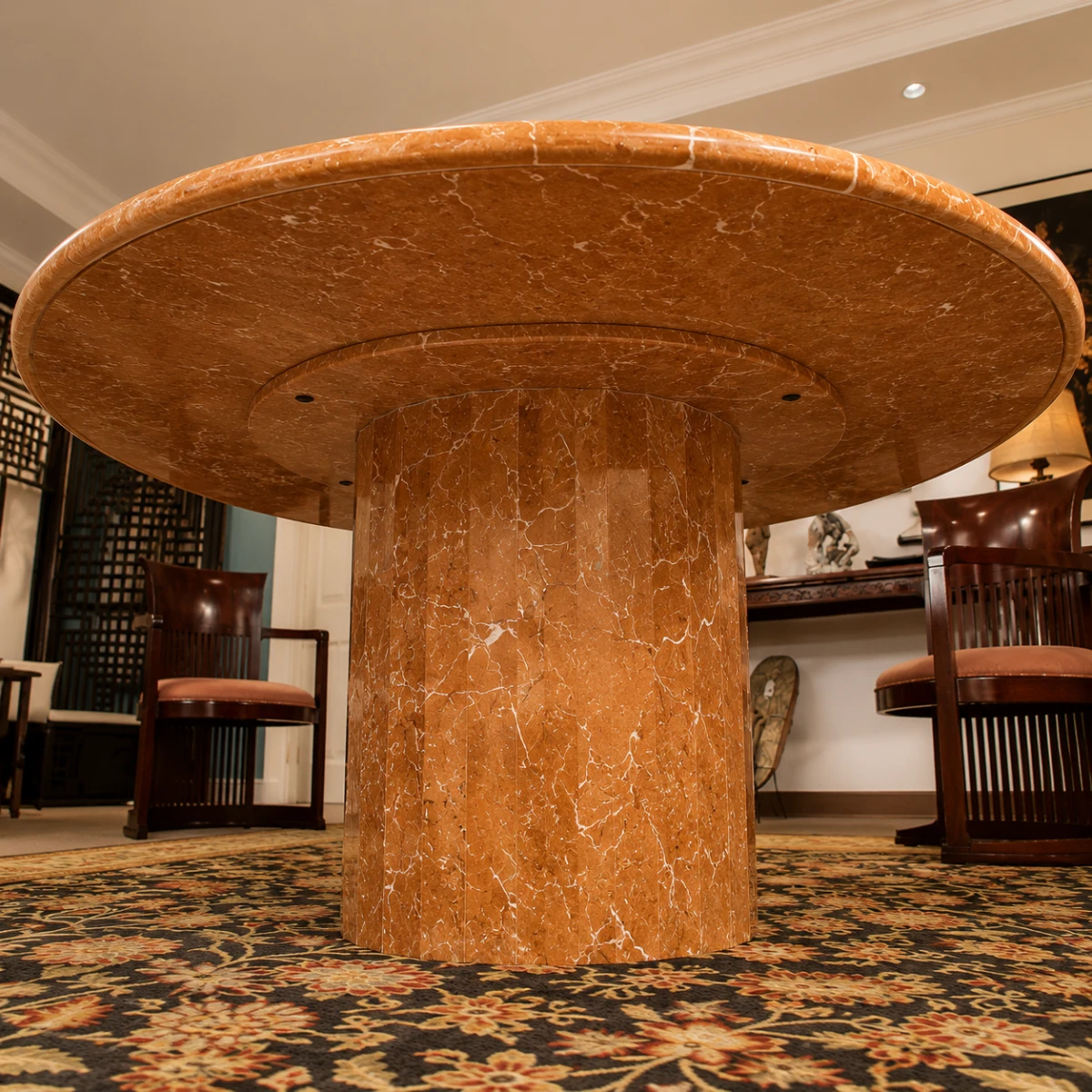 Terracotta Stone Table Two